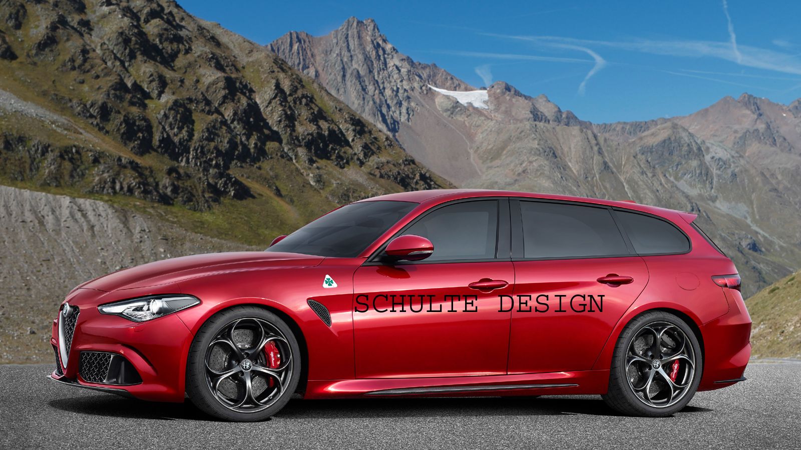 Η νέα Alfa Romeo Giulietta Sportwagon θα αποτελέσει την πιο πρακτική και οικογενειακή νέα επιλογή της Giulietta (ηλεκτρονικά επεξεργασμένη εικόνα).