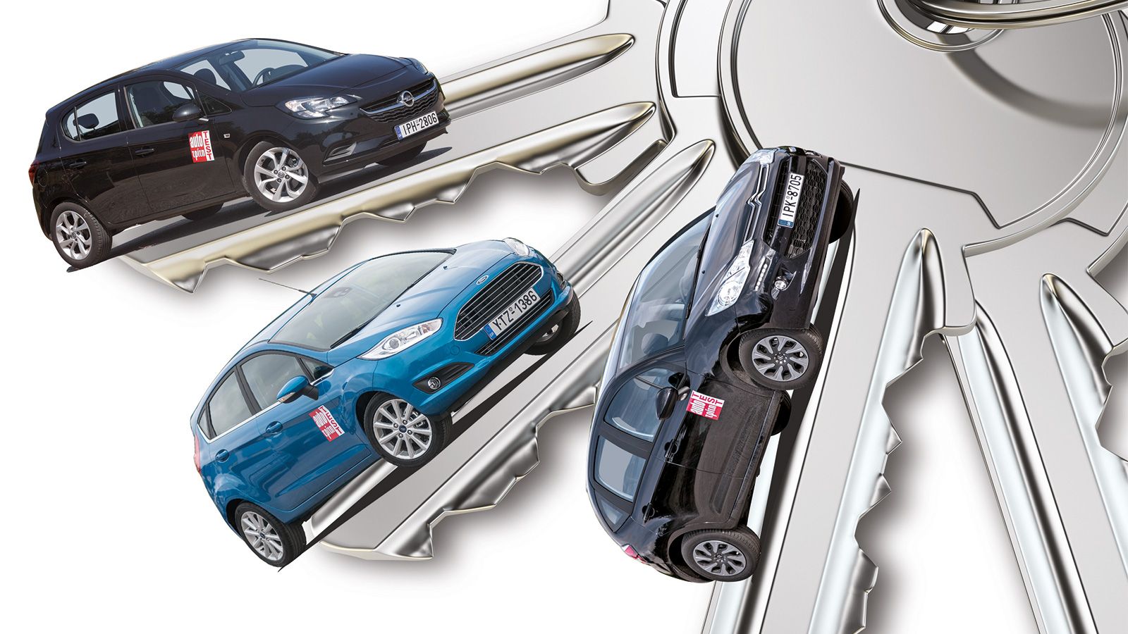 Τα τρία αυτοκίνητα της δοκιμής μας τα κάνουν όλα και συμφέρουν. Ποιο είναι όμως το καλύτερο;