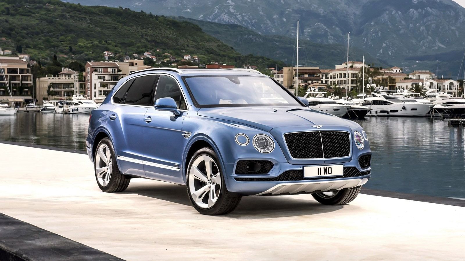 Η Bentayga είναι το πρώτο μοντέλο της Bentley που εφοδιάζεται με πετρελαιοκινητήρα.