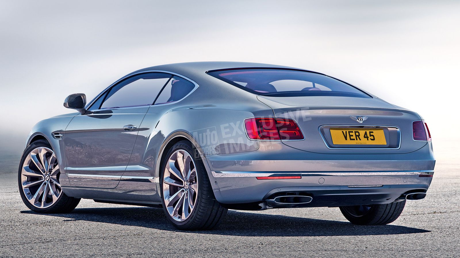 H Bentley Continental GT (ψηφιακά επεξεργασμένη εικόνα) θα στηθεί στην πλατφόρμα MSB, που συναντάμε και στη νέα Porsche Panamera και η οποία είναι πολ