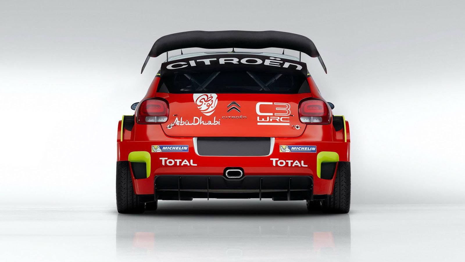Αυτό είναι το τελικό Citroen C3 WRC 2017 