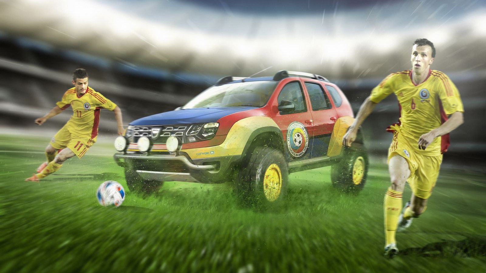 Το Dacia Duster «αγρίεψε» για τα καλά και πρωταγωνιστεί πλάι στους Vlad Chiriches (Napoli) και Gabriel Torje (Osmanlispor).