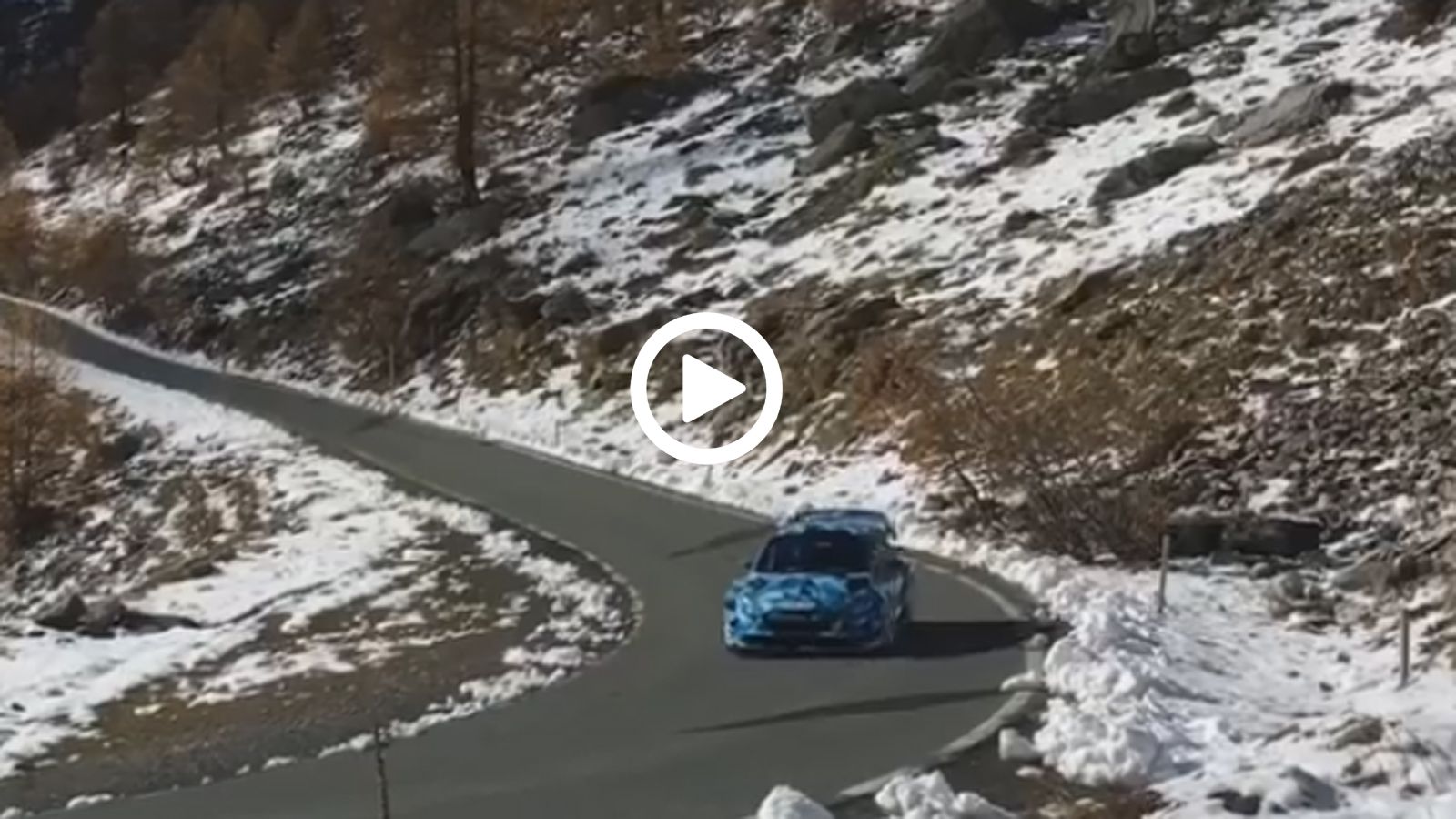 Το Ford Fiesta RS WRC πατάει γκάζι