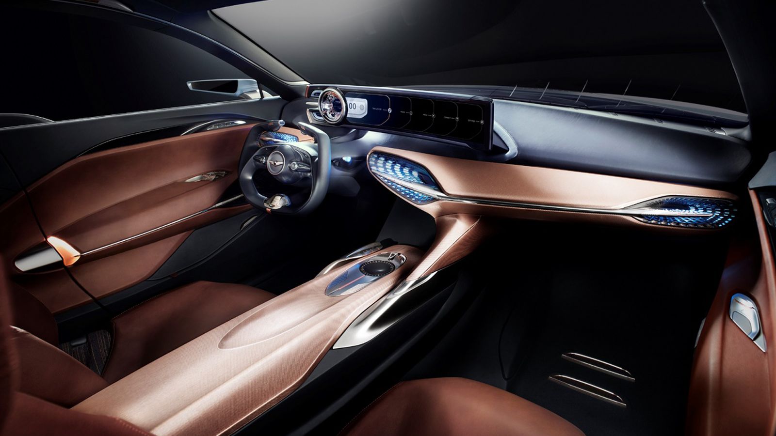 Βγαλμένο από το μέλλον, το εσωτερικό του New York concept, που δεν γνωρίζουμε αν θα παραμείνει έτσι στο μοντέλο παραγωγής.