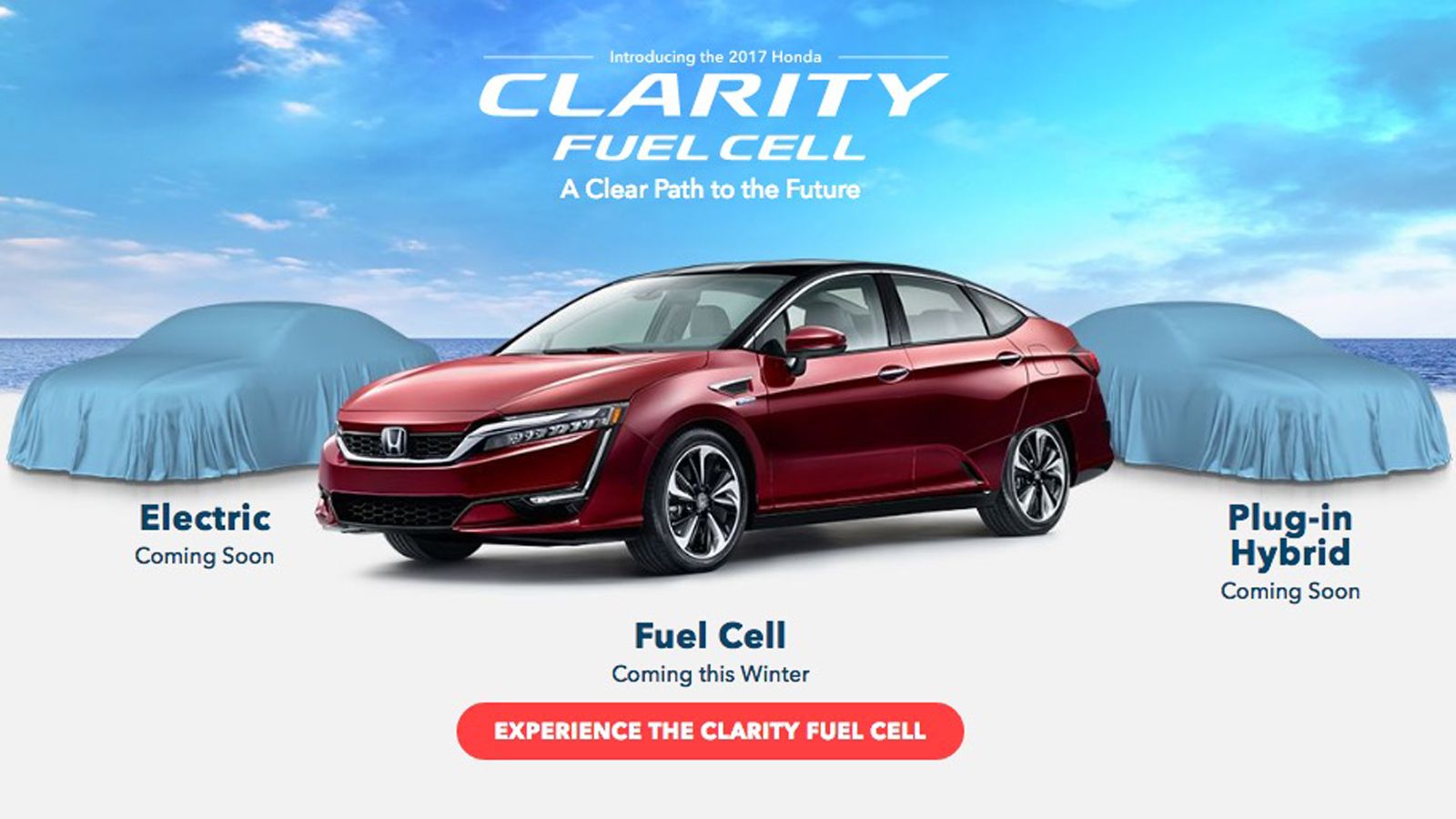 Το χειμώνα ξεκινούν οι πωλήσεις του Clarity Fuel Cell, ενώ προσεχώς θα υπάρξουν νέο υβριδικό μοντέλο, αλλά και ένα αμιγώς ηλεκτρικό. Στόχος της Honda 