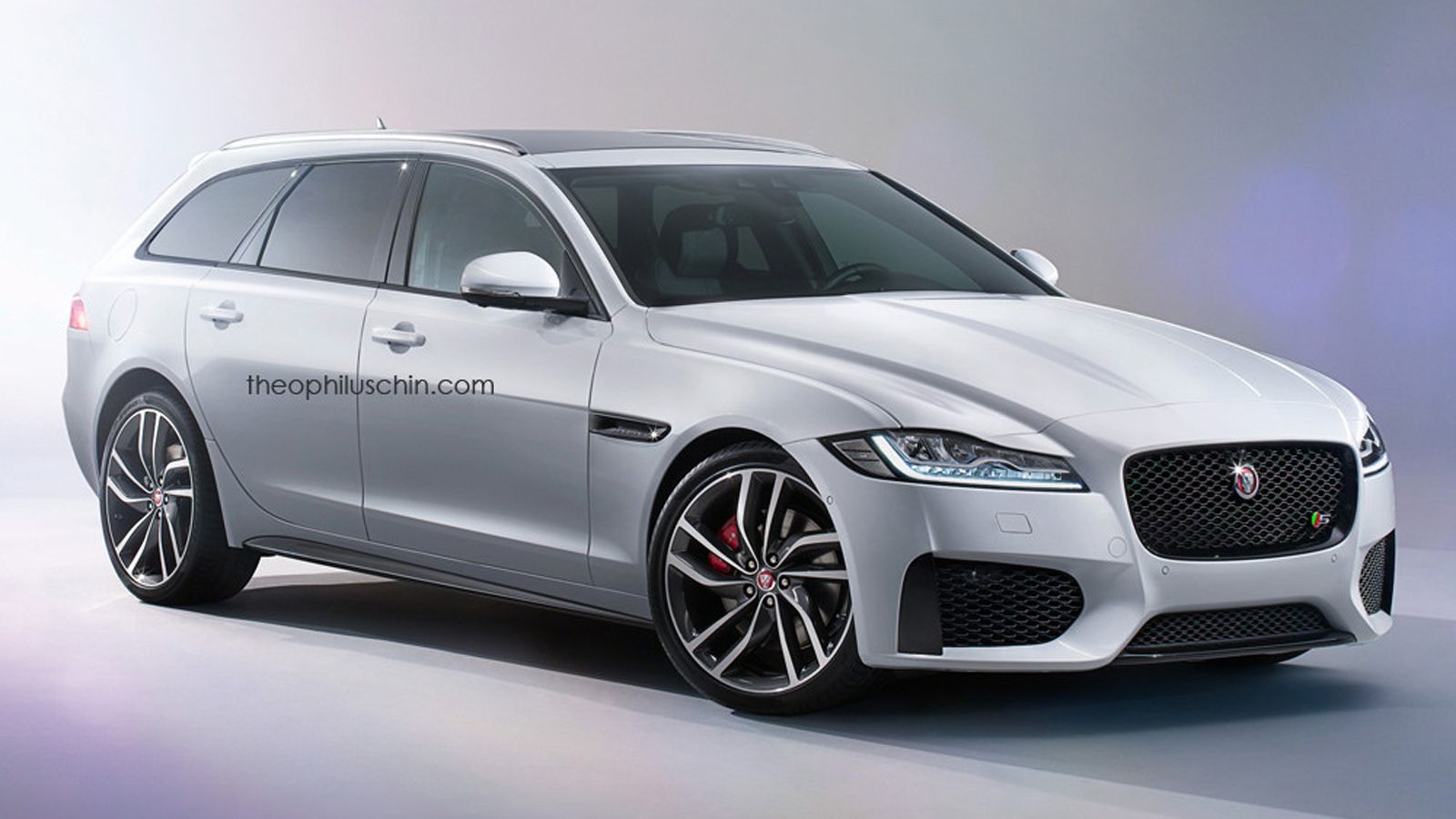 Η Jaguar XF Sportbrake (ψηφιακά επεξεργασμένη εικόνα) θα βασίζεται στην ίδια –αλουμινένια- πλατφόρμα με το sedan μοντέλο, με το οποίο θα μοιράζε