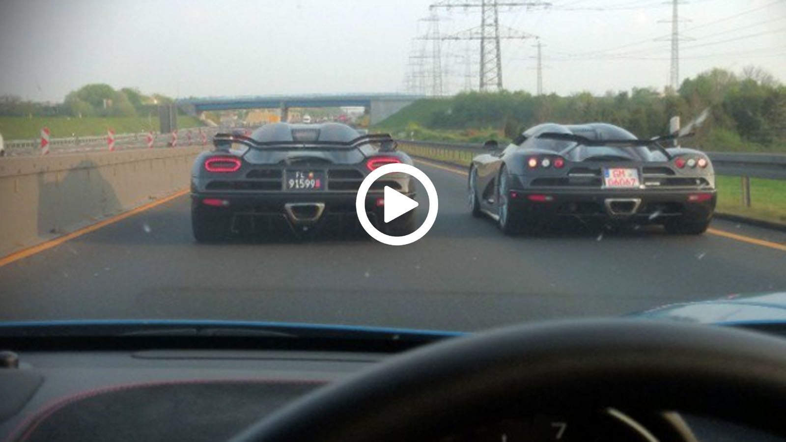 Koenigsegg κυνηγιούνται