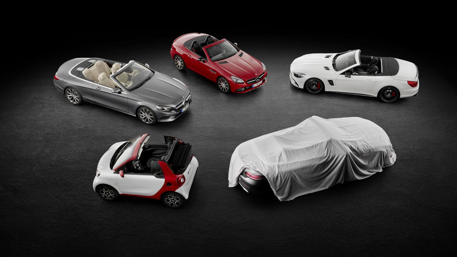 Φουλ στα cabrio θα είναι το περίπτερο της Mercedes-Benz στη φετινή έκθεση της Γενεύης. 