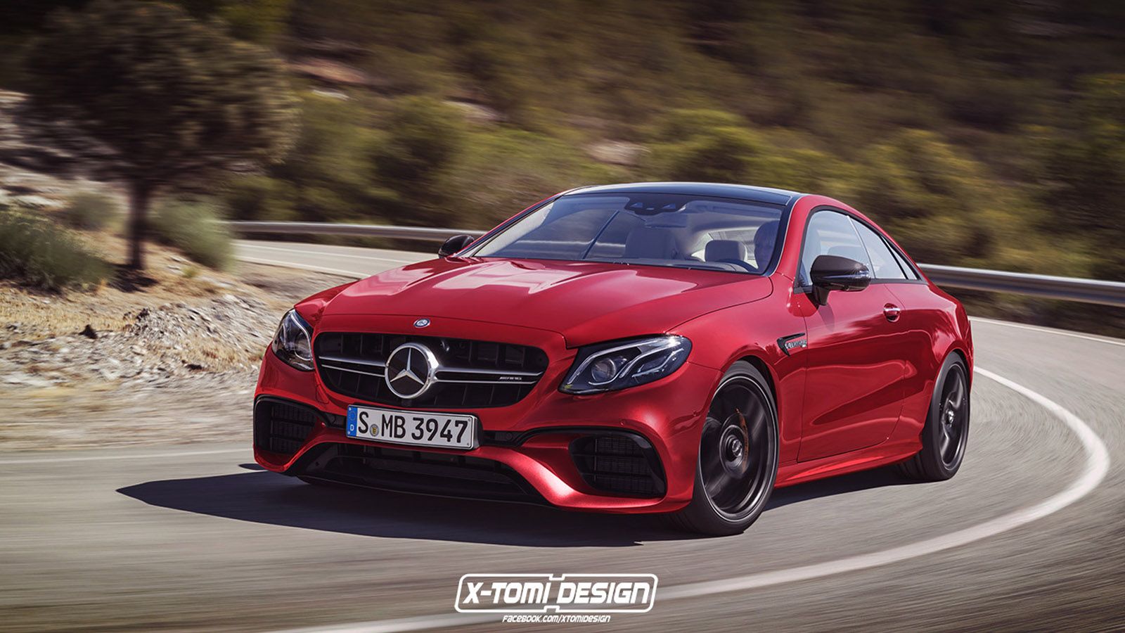 Έτσι φαντάζεται μια πιθανή Mercedes E-Class Coupe AMG o σχεδιαστικός οίκος X-Tomi Design. 