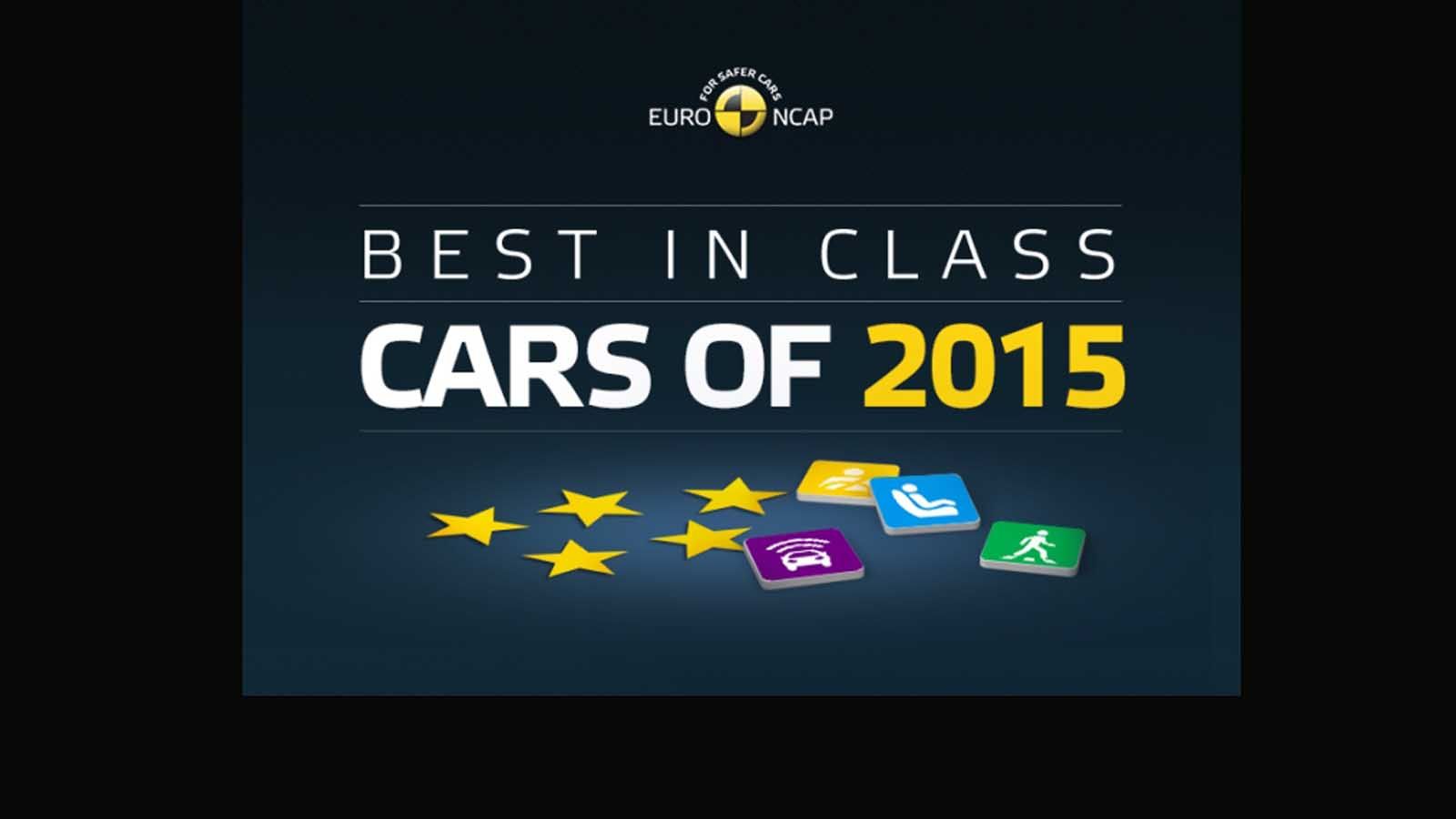 Αυτά είναι τα ασφαλέστερα αυτοκίνητα για το 2015 σύμφωνα με το Euro NCAP.
