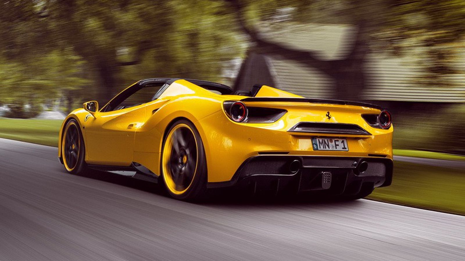 H Novitec Rosso άλλαξε από την Ferrari 488 Spider μέρη της ανάρτησης, τους τροχούς και τα λάστιχα, ενώ προσφέρεται και carbon αεροδυναμικό πακέτο. Ανθ