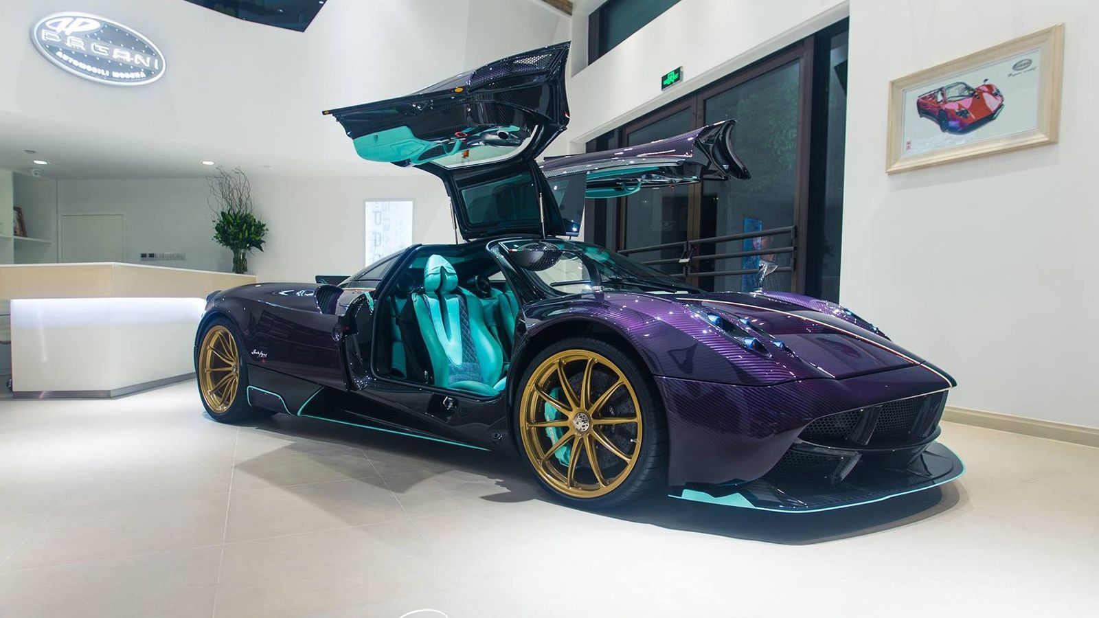 Η Pagani Huayra Dinastia αποτελεί ένα από τα τρία οχήματα που προορίζονται για την Κίνα, καθένα τους με διαφορετική «ενδυμασία». Ο ιδιοκτήτης του σημε