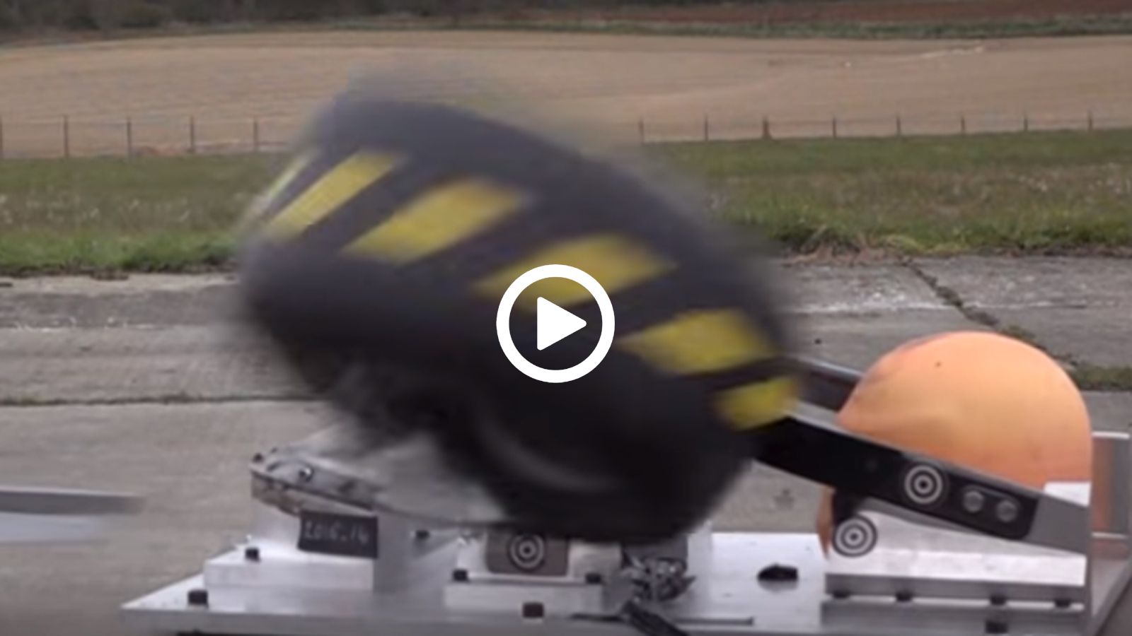 Δοκιμές στο παρμπρίζ F1