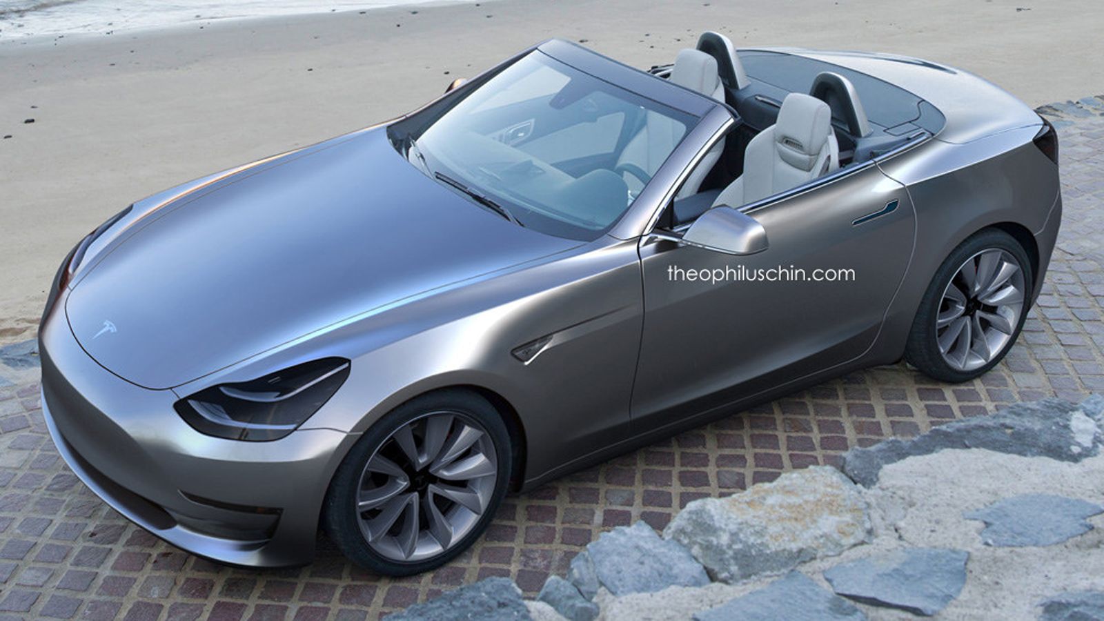 Η σημερινή άποψη για την επόμενη γενιά Tesla roadster.
