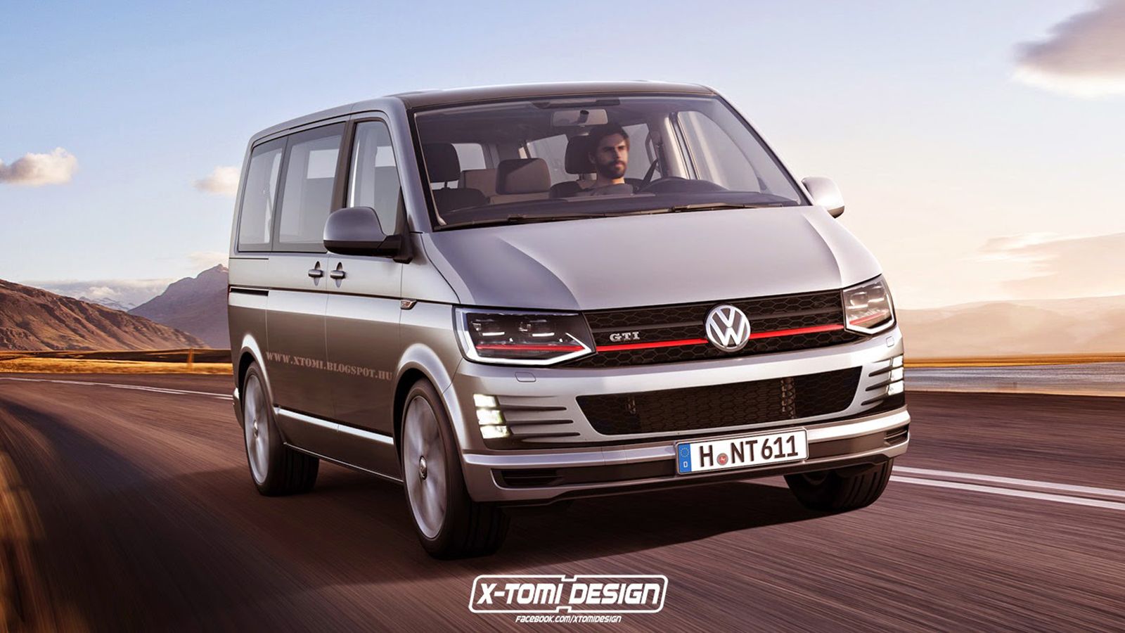 Το VW Transporter έγινε και GTI, έτοιμο για ανήσυχες βόλτες και εκδρομές.