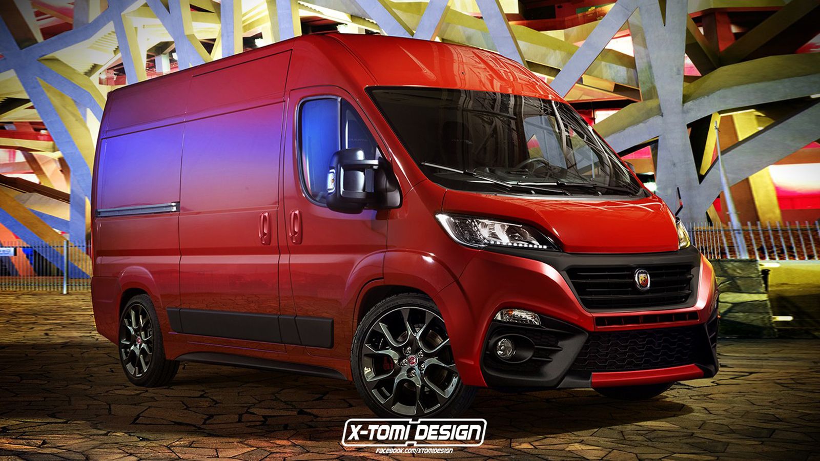 Το van της Fiat που... ντύθηκε στα χρώματα του σκορπιού.