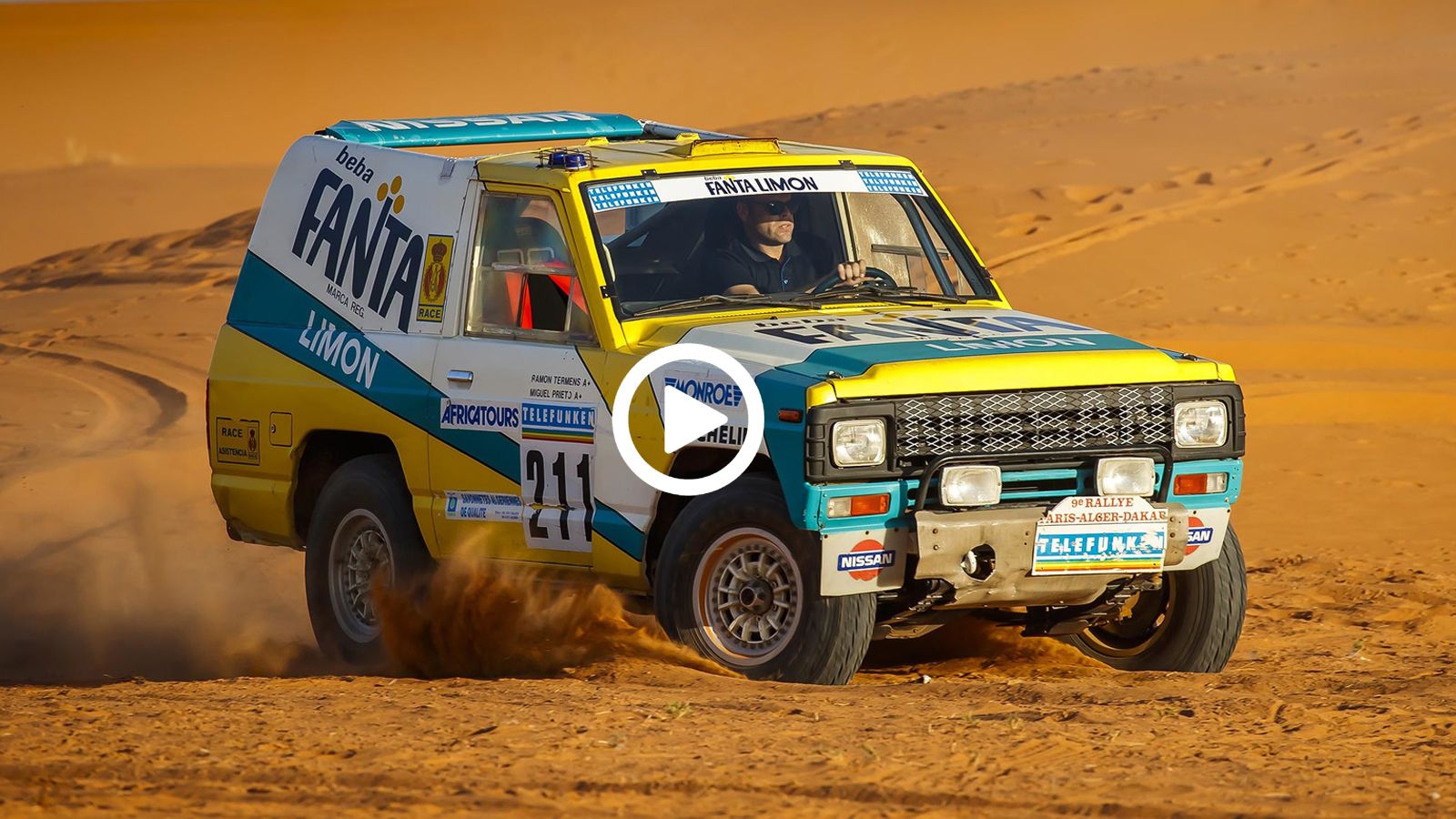 To Nissan Patrol του Dakar