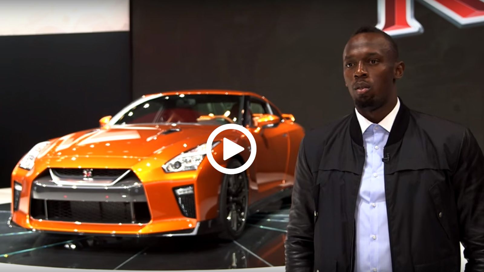 Ο Μπολτ συναντά το GT-R
