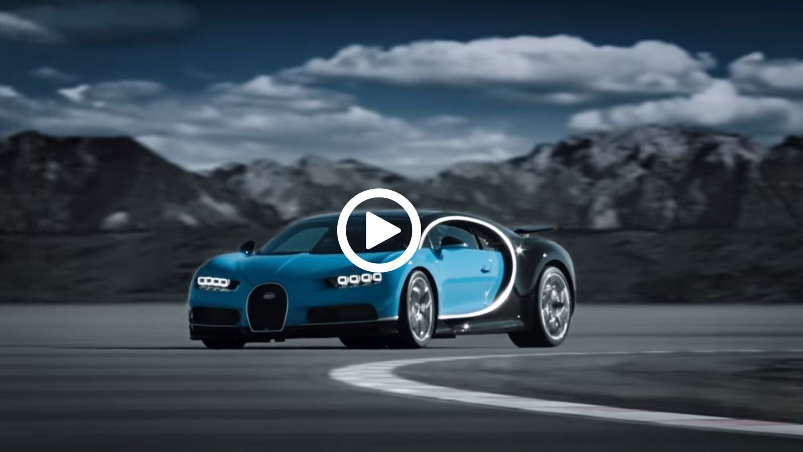 Bugatti Chiron σε δράση
