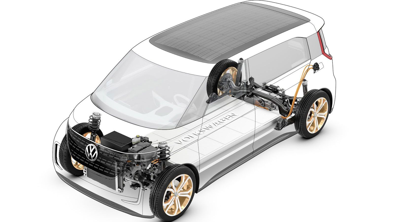 Η νέα πλατφόρμα MEB του VW Group, αποτελεί την πρώτη ειδικά φτιαγμένη πλατφόρμα για ηλεκτρικά αυτοκίνητα και τη συναντήσαμε πρώτη φορά στο  πρωτότυπο 