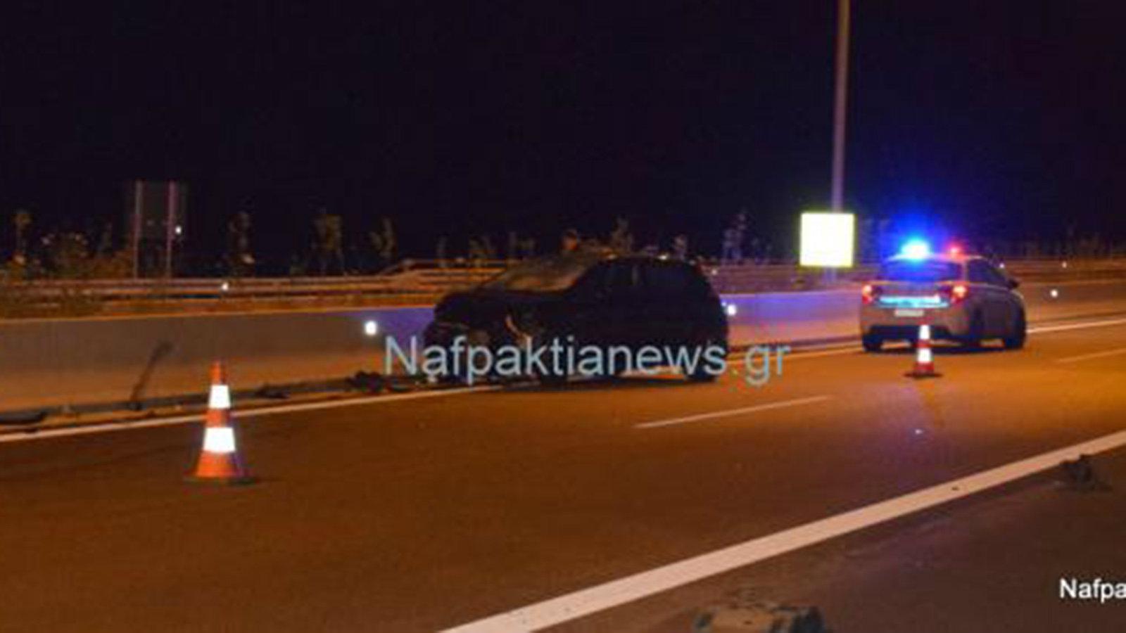 Τροχαίο ατύχημα έλαβε χώρα χθες αργά το βράδυ στην Ιόνια οδό στο ύψος της Γαβρολίμνης όπου γίνονται ακόμα και σήμερα εργασίες.