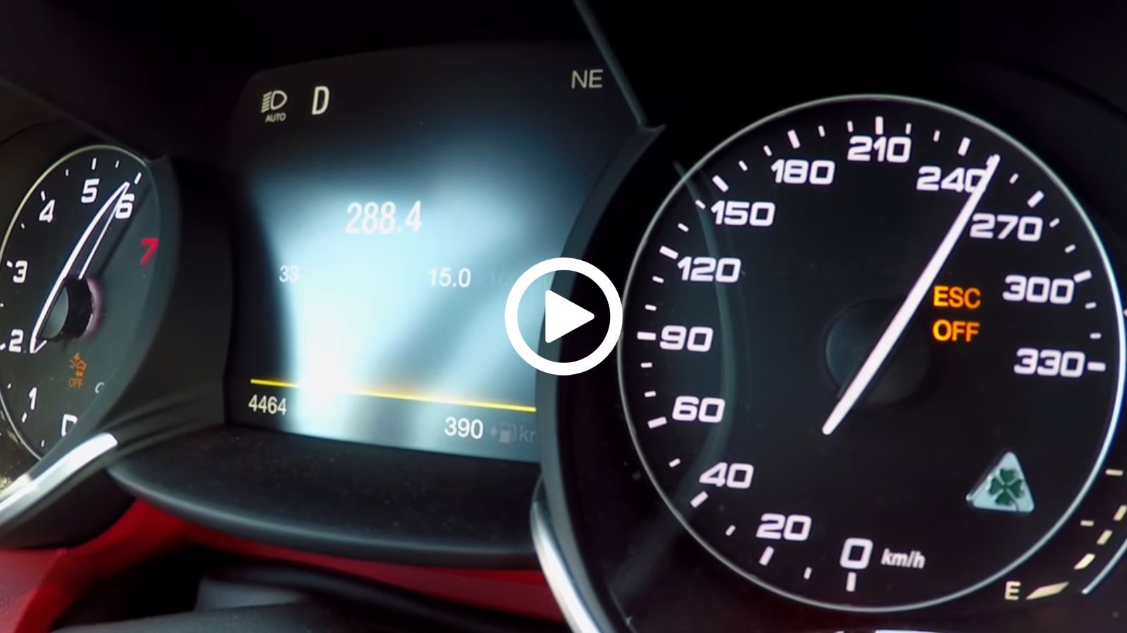 Ο τρόπος που επιταχύνει η Giulia QV θυμίζει supercar.