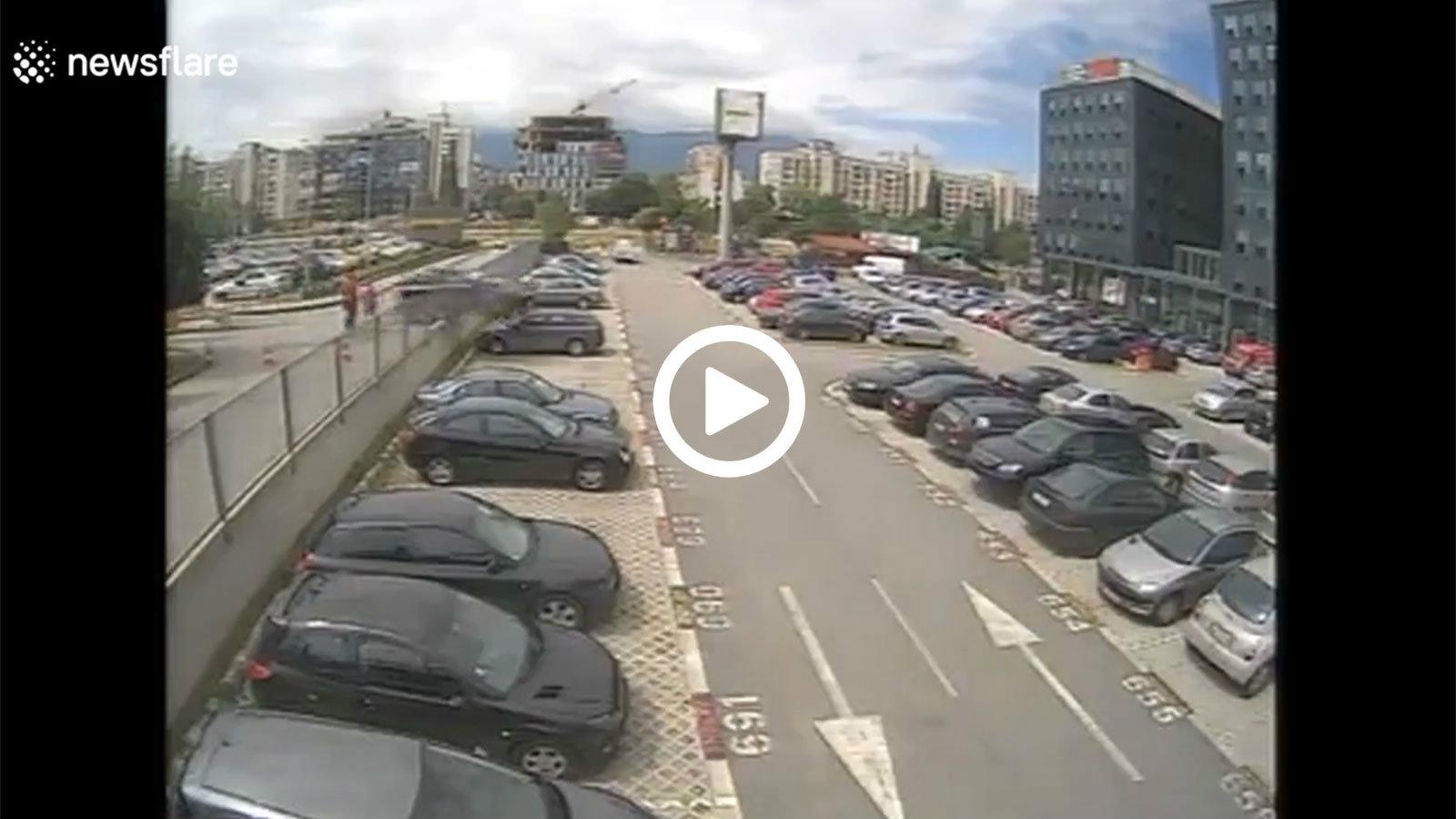 Ανώμαλη προσγείωση αυτοκινήτου
