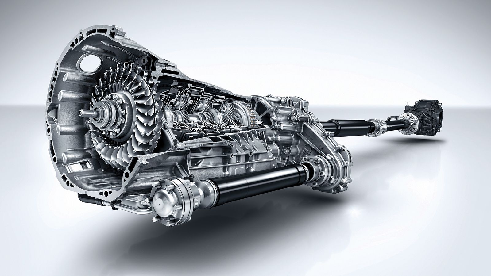 Το 9G-Tronic διαθέτει υδροδυναμικό μετατροπέα ροπής με βαθμό απόδοσης 92%.