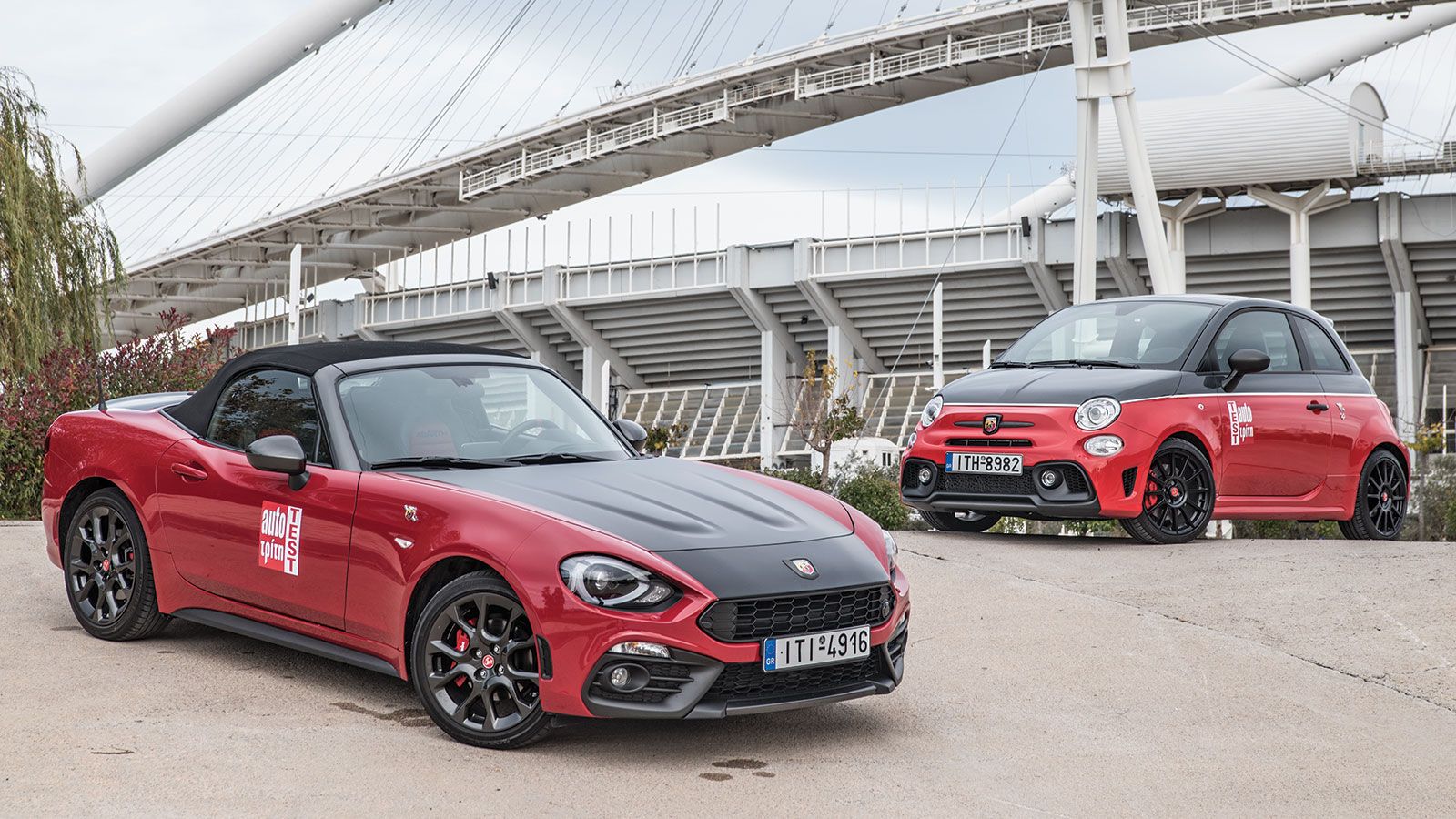 Το Αbarth 124 Spider έρχεται να πλαισιώσει το «ειδικό» Abarth 595 Competizione αποτελώντας τις δυο πιο ειδικές προτάσεις της Abarth σήμερα. ¶λλωστε δε