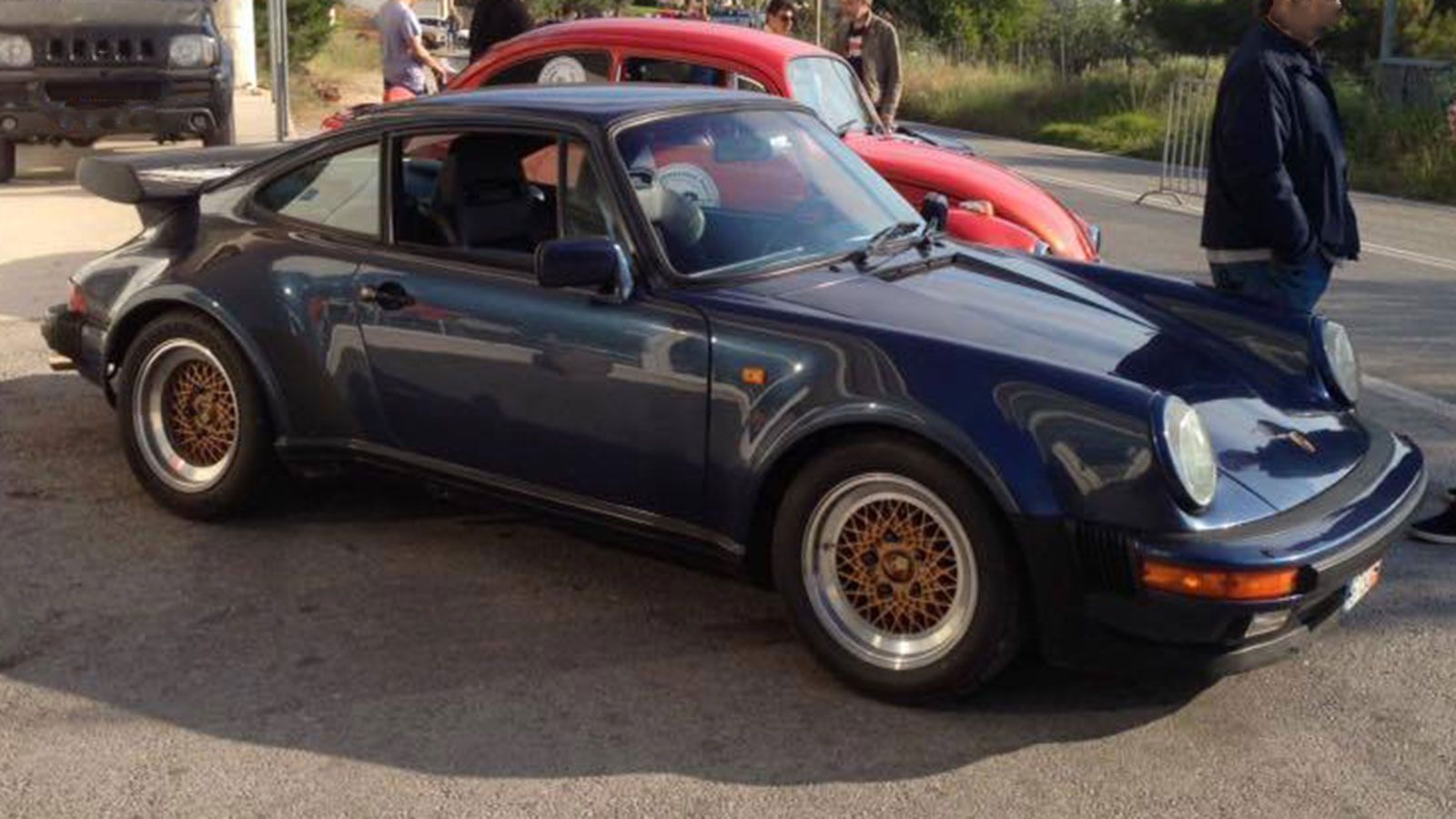 Η Porsche 930 που θα τρέξει με το Νο1 του αγώνα.