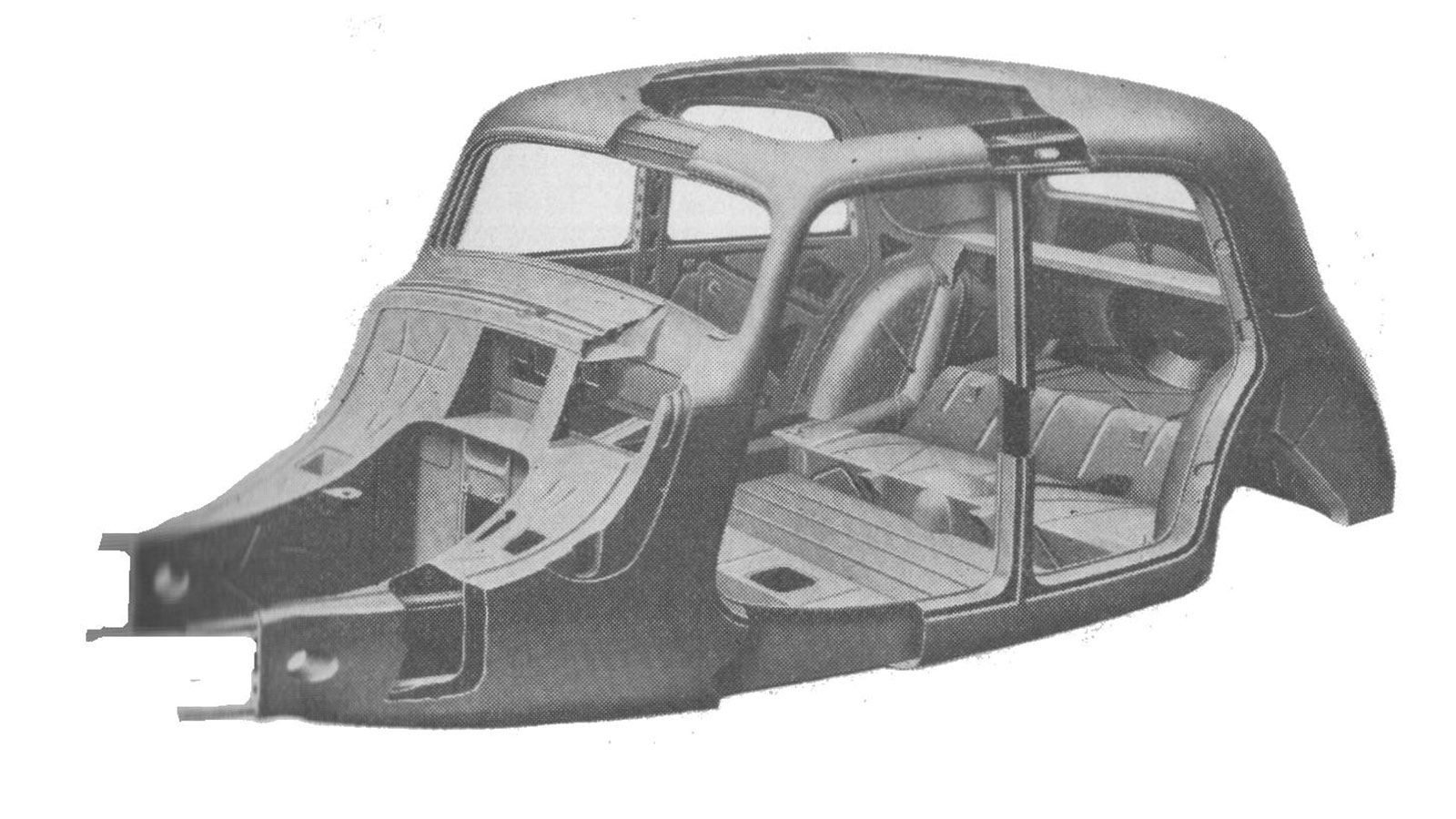 Ο παππούς των σύγχρονων πλαισίων αποτελεί αυτό του Citroen Traction Avant του 1934.