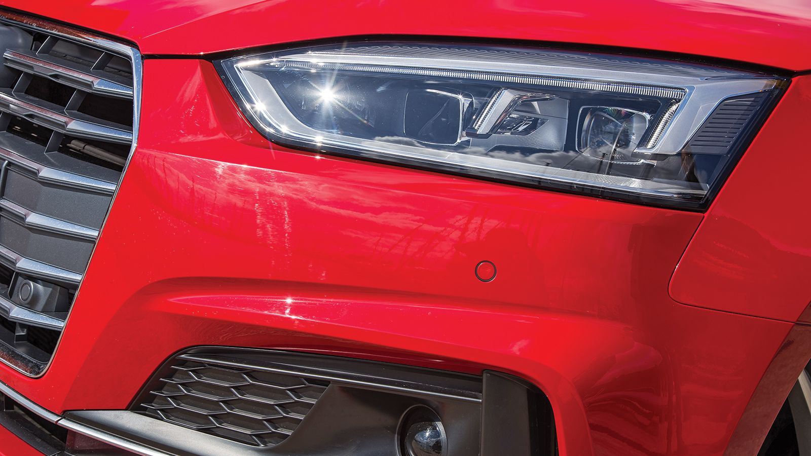 Zoom στις λεπτομέρειες του νέου Audi A5 Coupe.