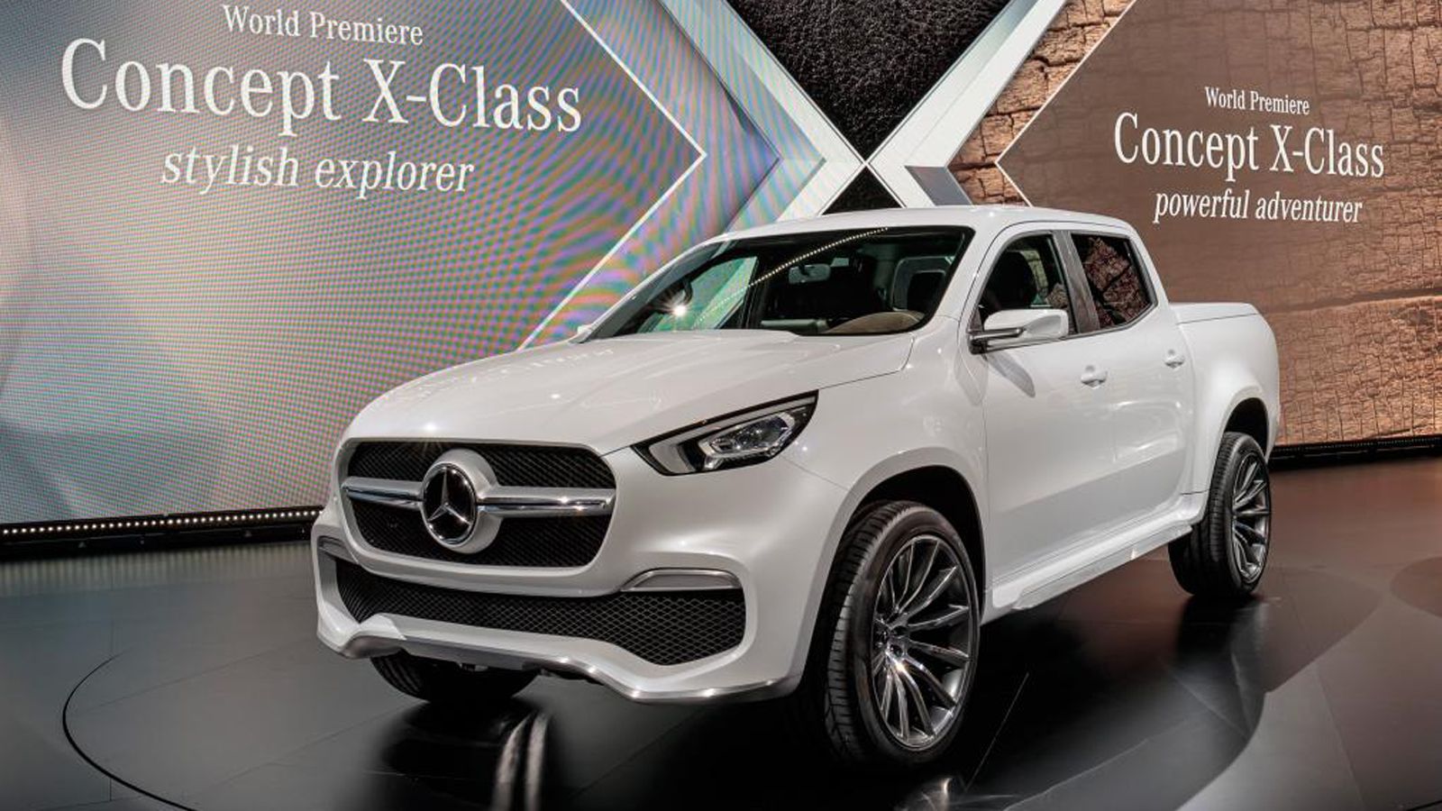 Το εντυπωσιακό X-Class δείχνει τη διάθεσή του για προβολή στο αγοραστικό κοινό, καθώς οι παραγγελίες είναι εφικτές.