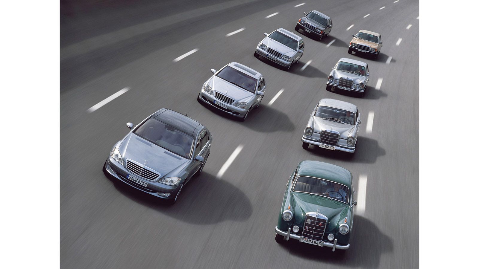 45 χρόνια Mercedes-Benz S-Class.