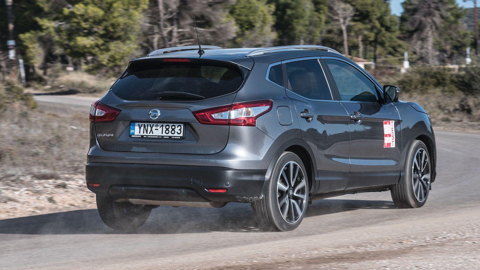 Το Nissan Qashqai 1,2 DiG-T ξεχωρίζει με την καλή ποιότητα κύλισης και άνεσης που προσφέρει.
