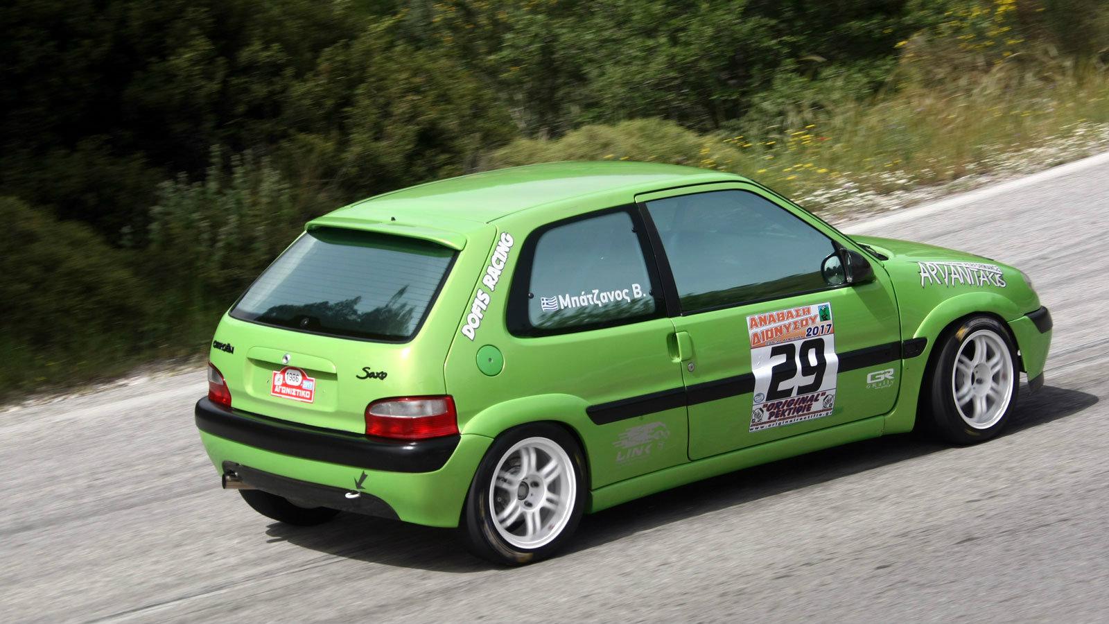 Νικητής Κλάσης Α6: Βασίλης Μπάτζανος (Citroen Saxo VTS)