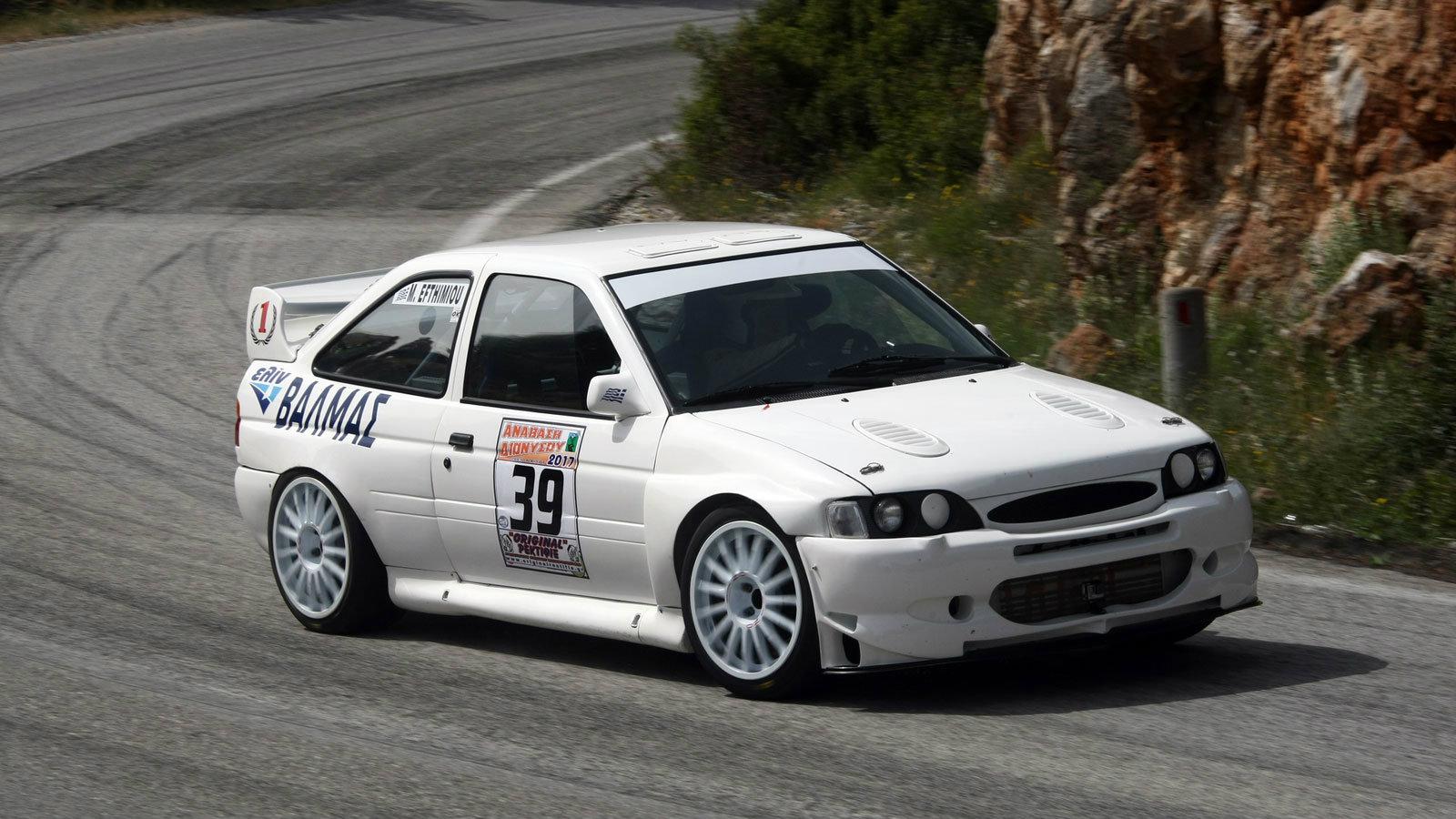 Νικητής Κλάσης Α8: Μιχάλης Ευθυμίου (Ford Escort WRC)