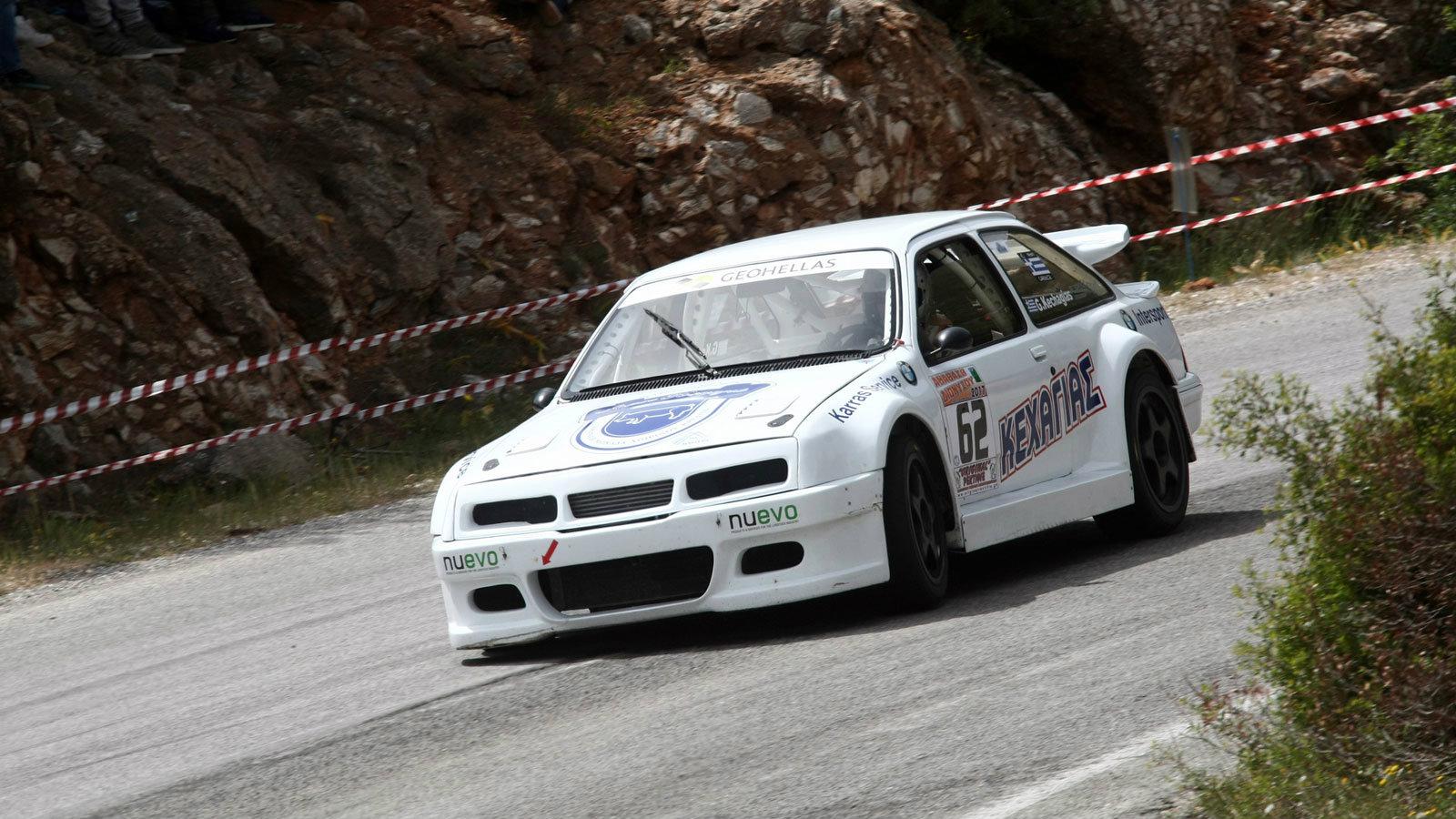 Νικητής Κλάσης Ε12: Γιώργος Κεχαγιάς (Ford Sierra RS 500)