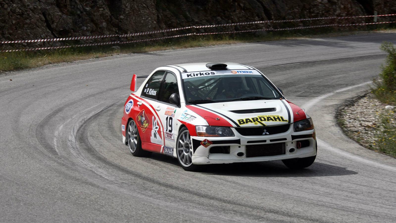 Νικητής Κλάσης Ν4: Πάνος Κύρκος (Mitsubishi Lancer EVO IX)