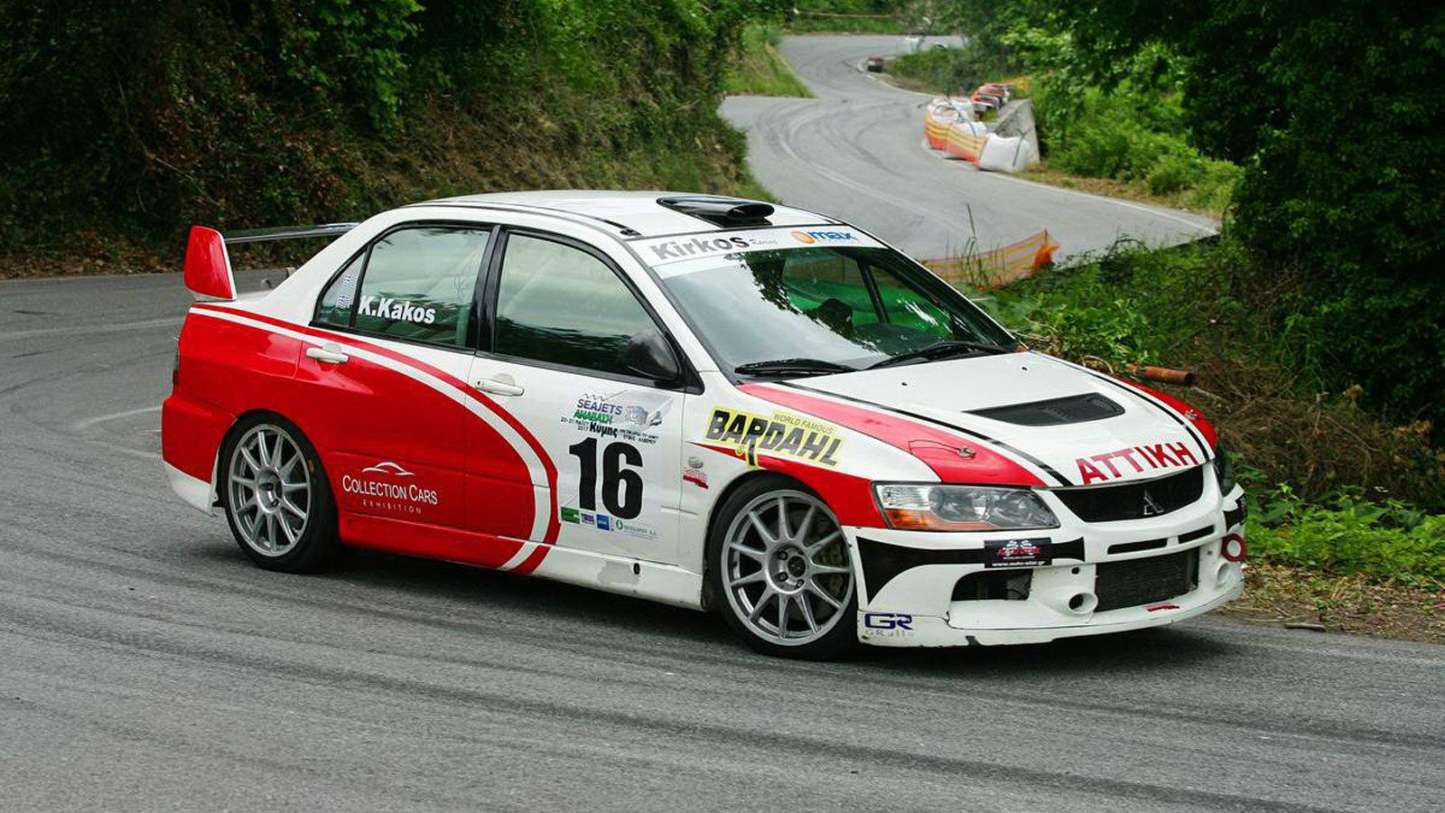 Κώστας Κάκος (Mitsubishi Lancer EVO IX, N4)