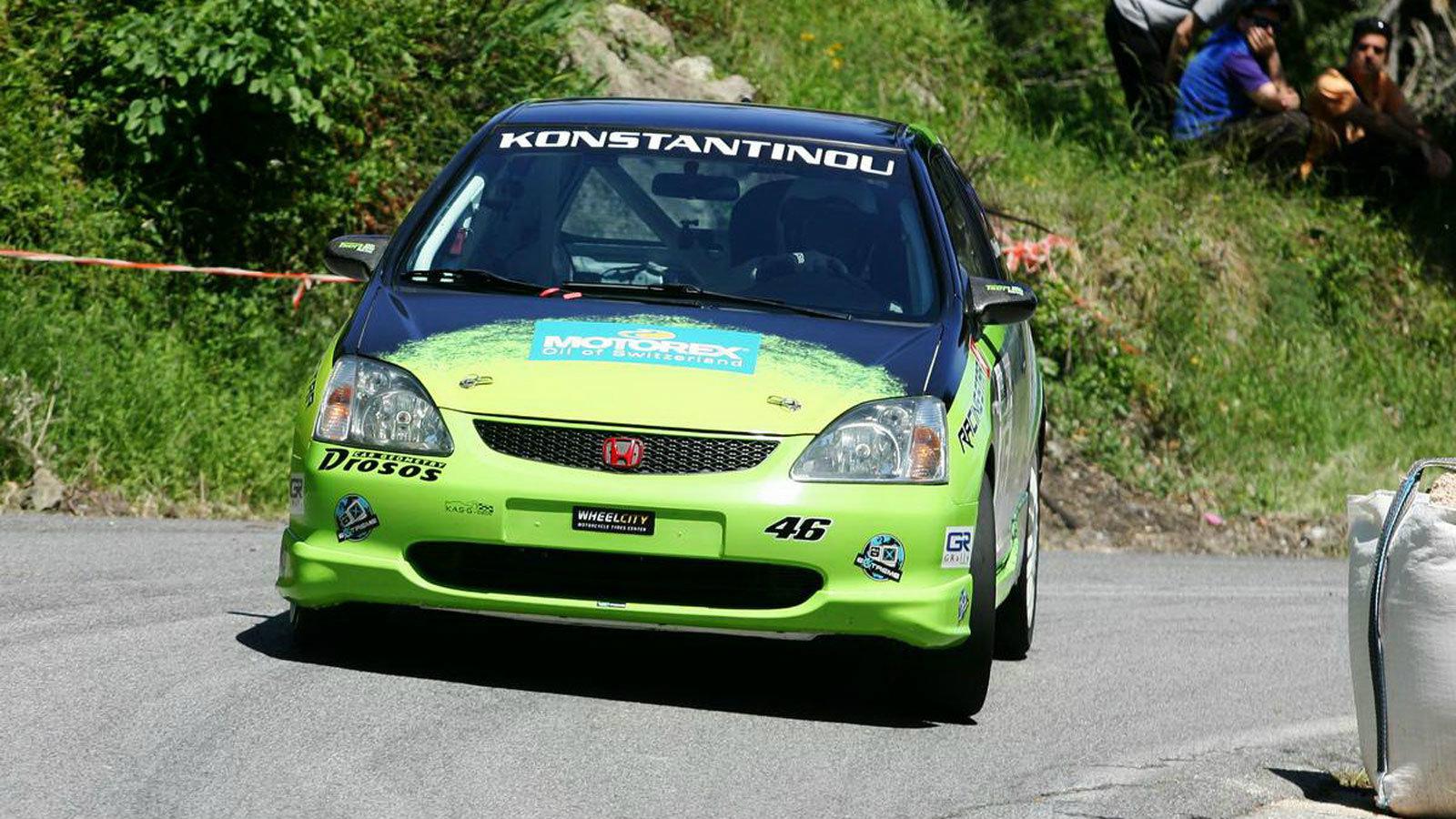 Στέλιος Κωνσταντίνου (Honda Civic Type-R, N3)