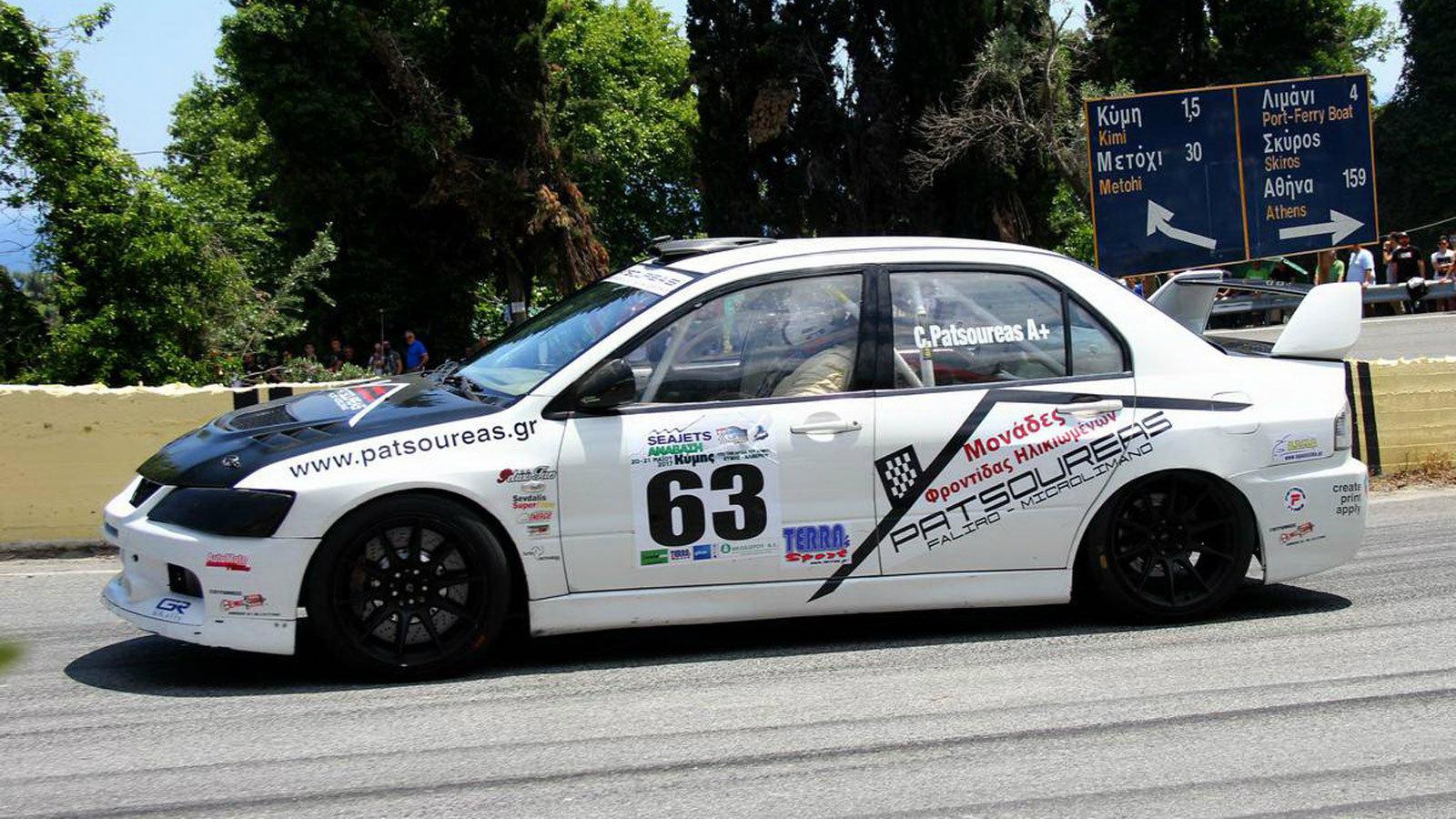 Κώστας Πατσουρέας (Mitsubishi Lancer EVO IX, FST)