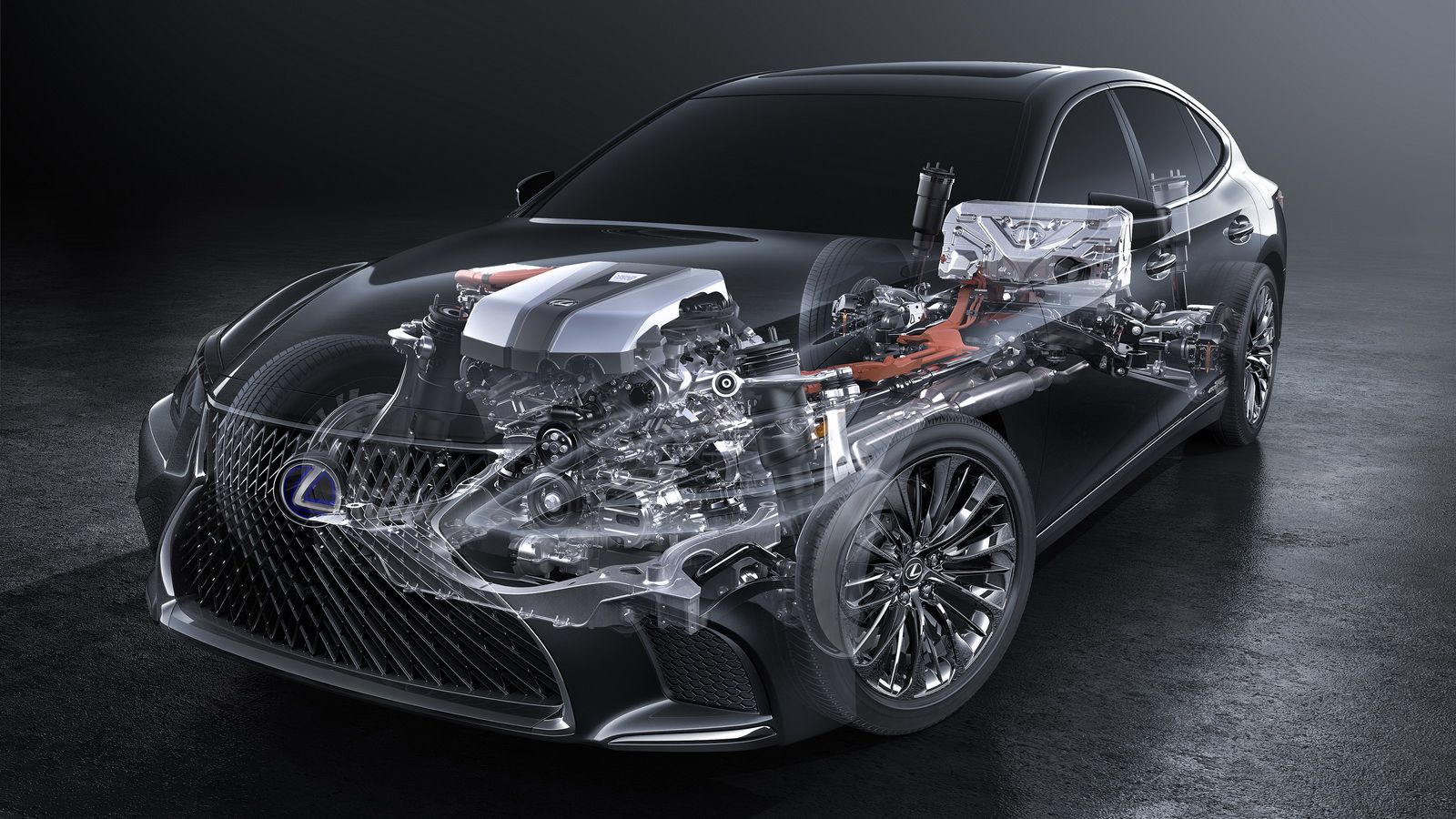 Το Lexus LS 500h διαθέτει το υβριδικό σύστημα Multi Stage Hybrid System, το οποίο υπόσχεται μεγαλύτερη οικονομία καυσίμου, χαμηλότερες εκπομπές CO2, α