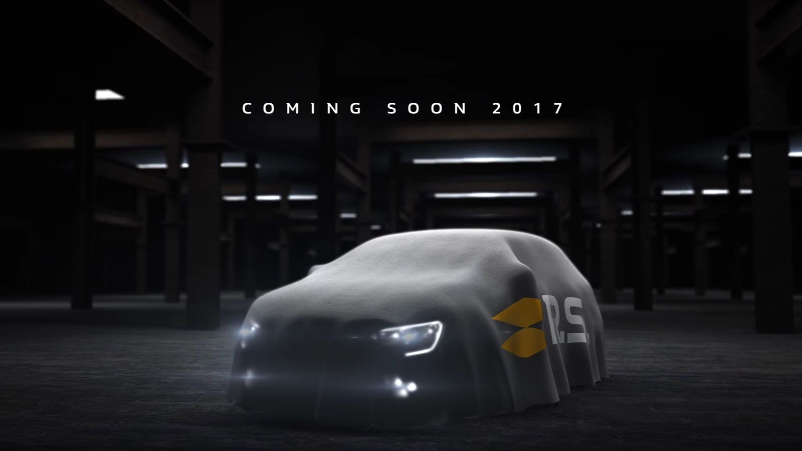 Αυτή είναι η νέα teaser εικόνα του επερχόμενου Renault Megane RS, το οποίο δεν αποκλείεται να δούμε το Σεπτέμβριο στην Έκθεση της Φρανκφούρτης.