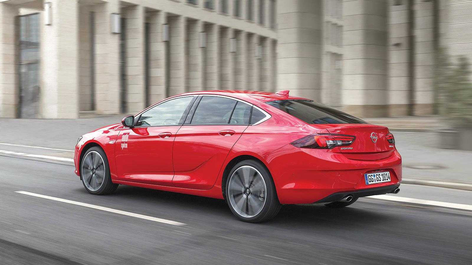 Παρά την αύξηση του μήκους και του φάρδους, το Insignia Grand Sport είναι έως και 175 κιλά ελαφρύτερο.