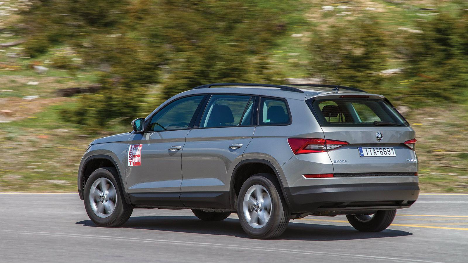 Το Skoda Kodiaq, που ονομάστηκε έτσι από την αρκούδα που ζει στο ομώνυμο νησί της Αλάσκας, χτίζεται πάνω στην MQB πλατφόρμα του VW Group έχοντας ένα μ