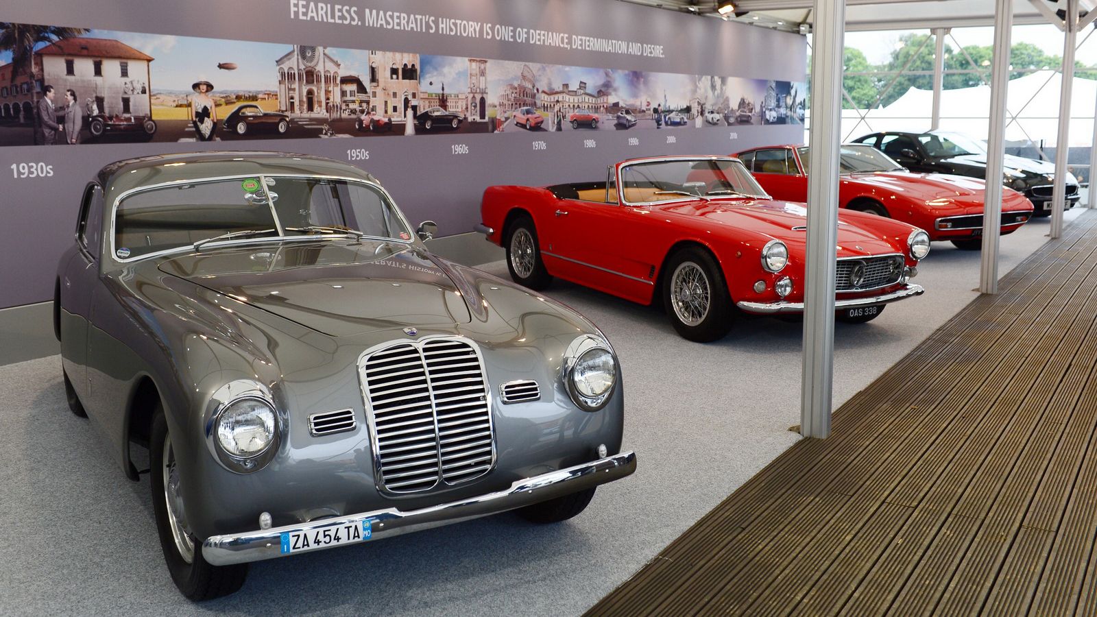 Η Μaserati γιορτάζει επίσης 70 χρόνια κατασκευής GT αυτοκινήτων.