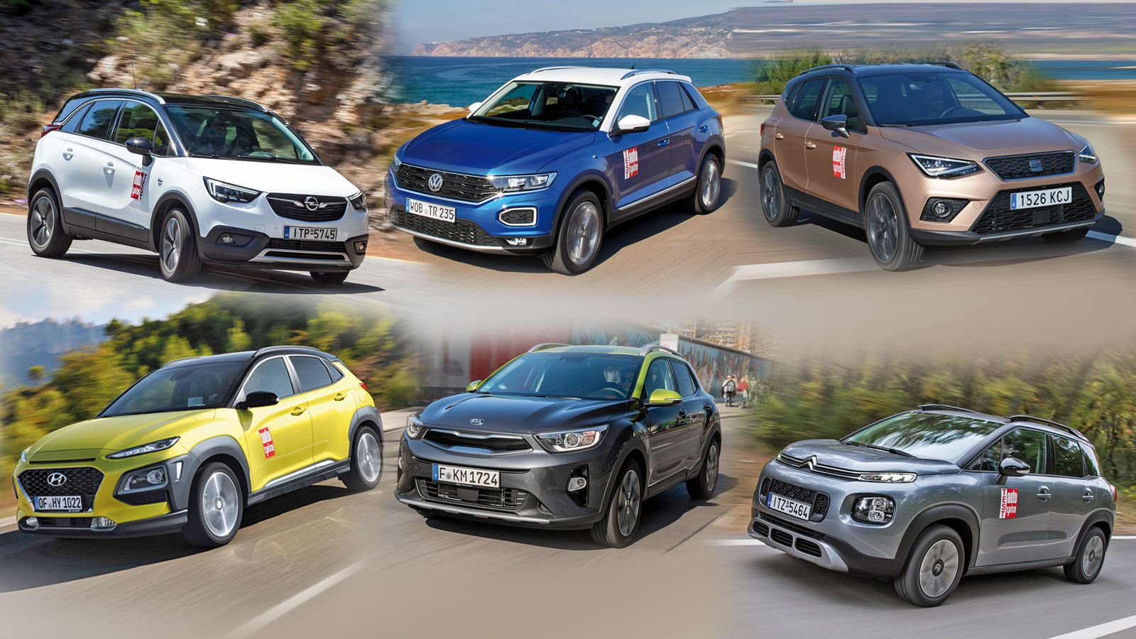 Τον τελευταίο χρόνο έχουν έρθει πολλά νέα compact crossover και SUV μοντέλα.