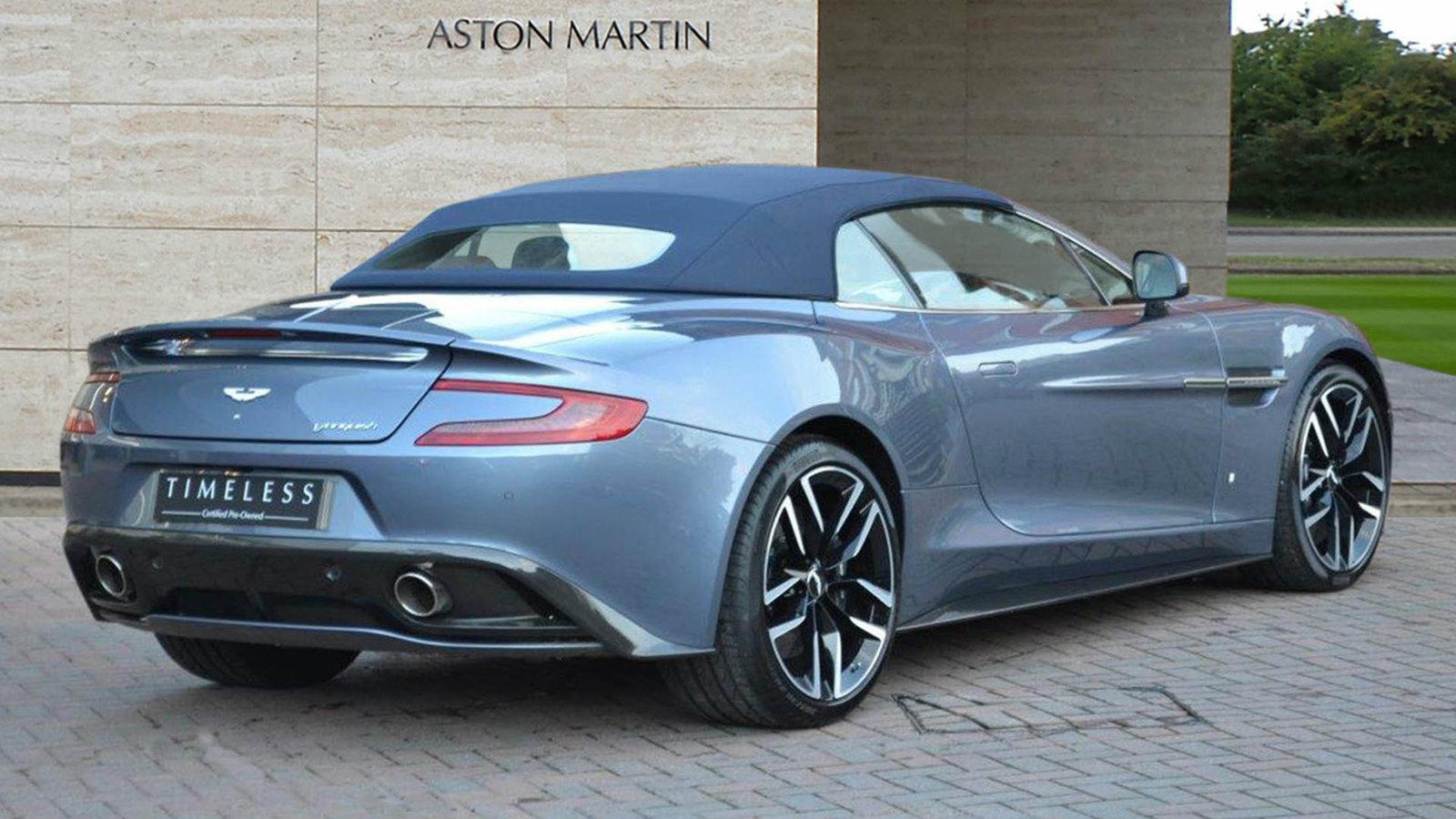 Πρόκειται για ένα μοναδικό Vanquish Volante AM 37 έκδοσης Q,  που φτιάχτηκε από την βρετανική εταιρία για να γιορτάσει το λανσάρισμα του ταχυπλόου AM3