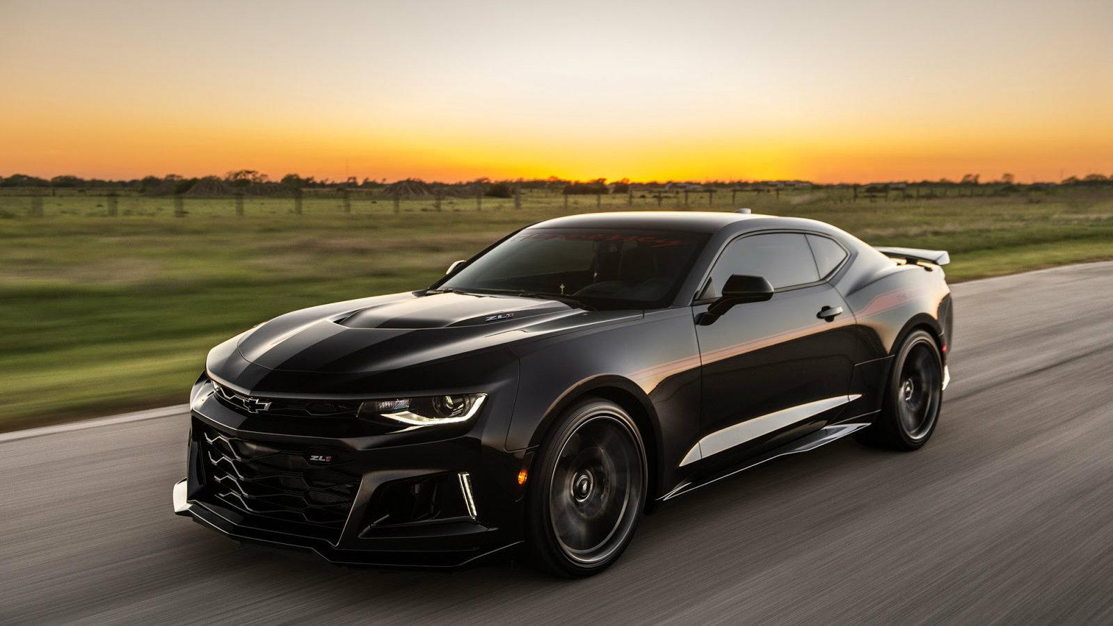 Η εργοστασιακή έκδοση του Camaro έχει πάνω της έναν υπερτροφοδοτούμενο V8 κινητήρα απόδοσης 650 ίππων.